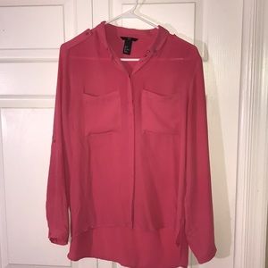 Pink H&M blouse